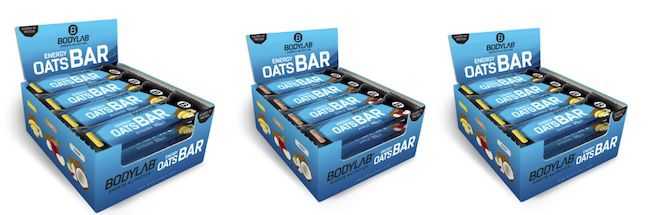 🤤 36x Energy Oats Bars + 12x Weider Vegane Proteinriegel für 38€ (statt 67€)