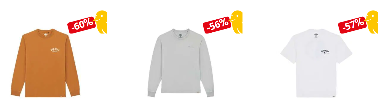 Picksport: Dickies Herren Shirt Sale z.B. Dickies Victor Herren T Shirt ab 14,99€ (statt 32€)