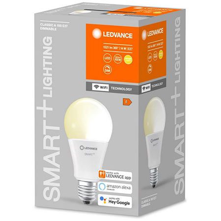 💡 2 x 4er Pack Ledvance Smarte LED Lampe mit WiFi, E27, Dimmbar, 2700K für 19,99€ (statt 40€)