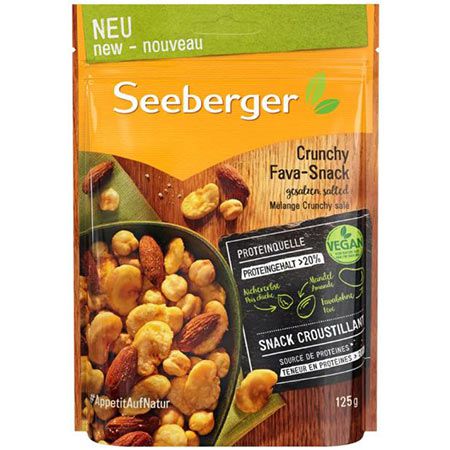 😋 4 x 125g Seeberger Crunchy Fava-Snack ab 9,54€ (statt 12€)