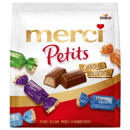 🍬 4 x 200g merci Petits Chocolate Collection Mix ab 9,84€ (statt 12€)