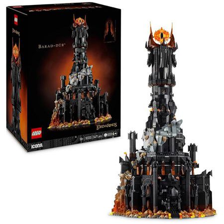 👁️ LEGO 10333 Icons Der Herr der Ringe: Barad-dûr Bauset für 390,99€ (statt 425€)