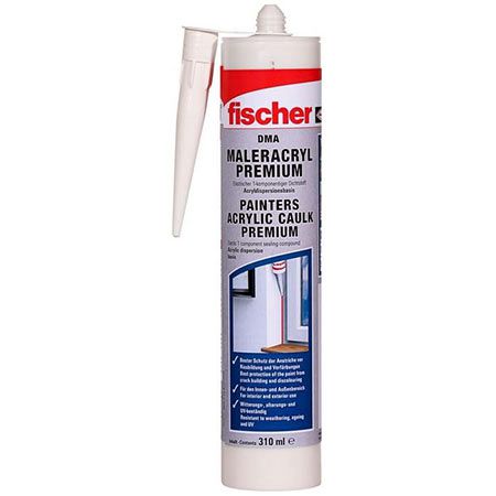 🖌️ fischer Premium Maleracryl Paint AC Dichtmasse, 310ml für 6,19€ (statt 10€)