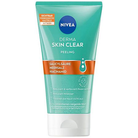 🧴 3x NIVEA Derma Skin Clear Peeling für Gesicht & Körper ab 8,90€ (statt 15€)