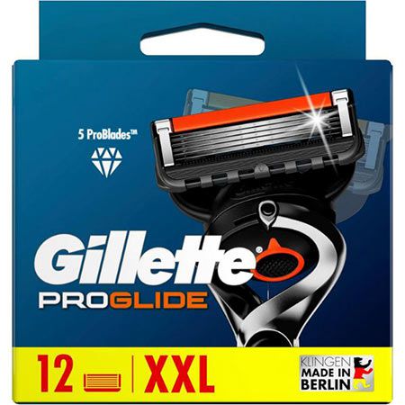 🪒 12er Pack Gillette ProGlide Rasierklingen für 35,59€ (statt 43€)