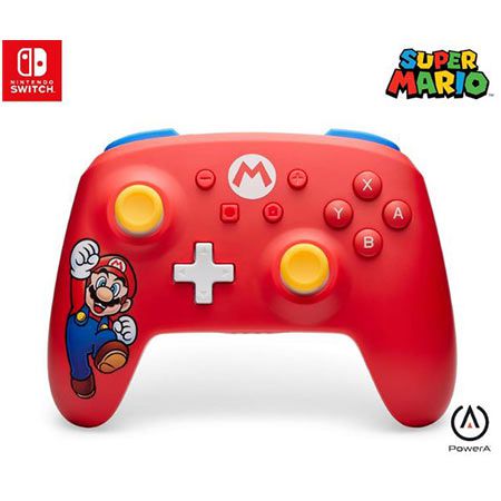 🎮 Power-A Kabelloser Mario Controller für Nintendo Switch für 24,99€ (statt 42€)