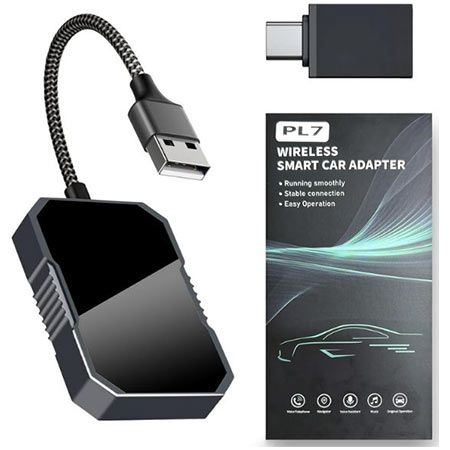 Irosiy Car Play Wireless Adapter für iOS & Android für 17,64€ (statt 35€)