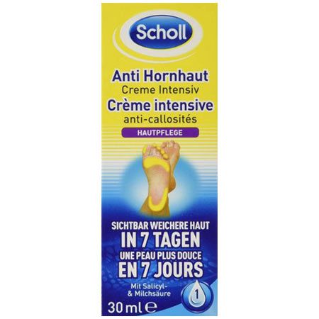 🦶🏻 Scholl Anti-Hornhaut Creme Intensiv, 30ml ab 2,24€ (statt 3,29€)