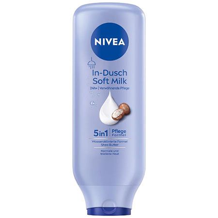 🧴 3 x NIVEA In-Dusch Soft Milk Körpercreme, 400ml für 8€ (statt 13€)