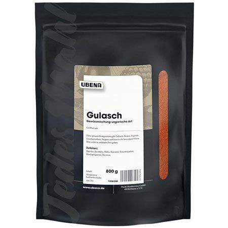 800g Ubena Gulasch Gewürzmischung ungarische Art für 14,43€ (statt 19€)