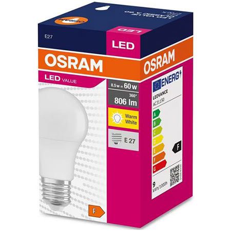 💡 Osram LED Renovierungsset, E27, 5 tlg. für 5,99€ (statt 13€)