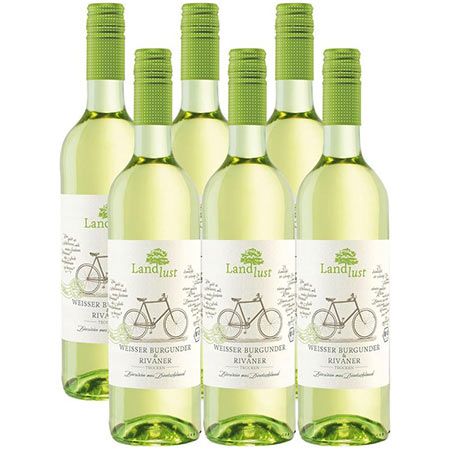 🥂 6 Flaschen Landlust Weißer Burgunder & Rivaner BIO Weißwein ab 26,95€ (statt 35€)