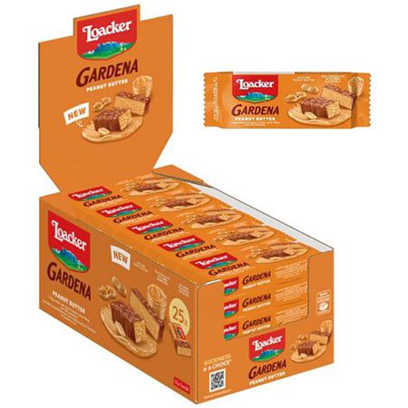 🥜 25er Pack Loacker Gardena (Peanut Butter) Waffeln für 21,89€ (statt 27€)