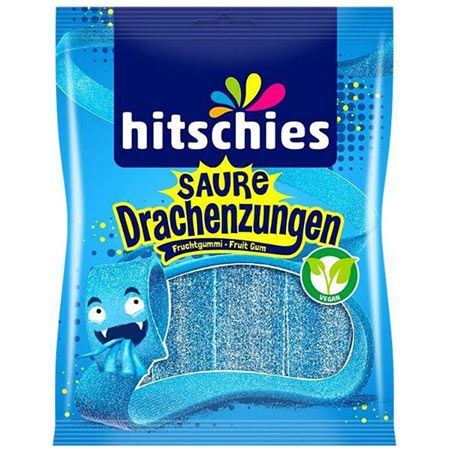 👅 Hitschies Saure Drachenzungen, Fruchtgummi, 125g für 0,99€ (statt 1,39€)