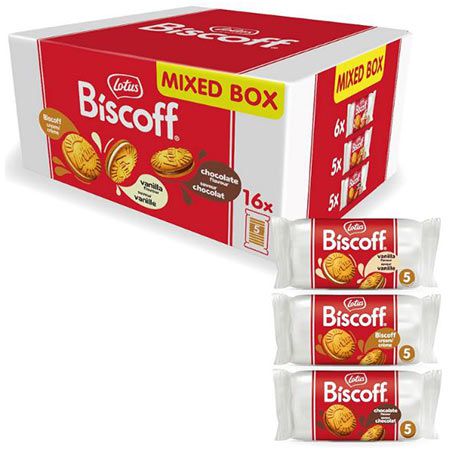 🍪 800g Lotus Biscoff Doppelkeks Variety Pack mit 3 Sorten ab 11,87€ (statt 16€)