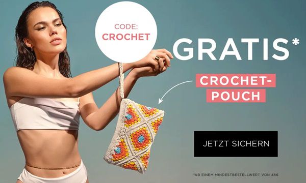 ARTDECO: ab 45€ Bestellwert Crochet Pouch gratis dazu