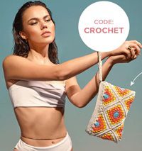 ARTDECO: ab 45€ Bestellwert Crochet-Pouch gratis dazu