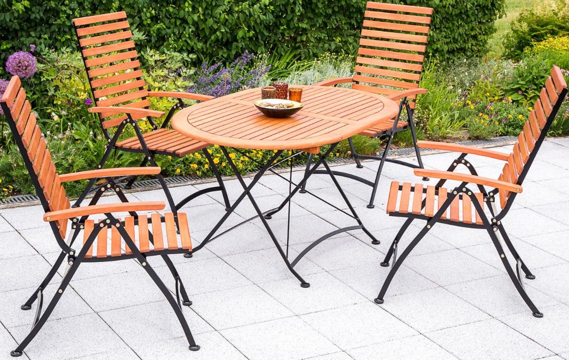 MERXX Garten Essgruppe Schlossgarten, 5 tlg. ab 383,36€ (statt 465€)