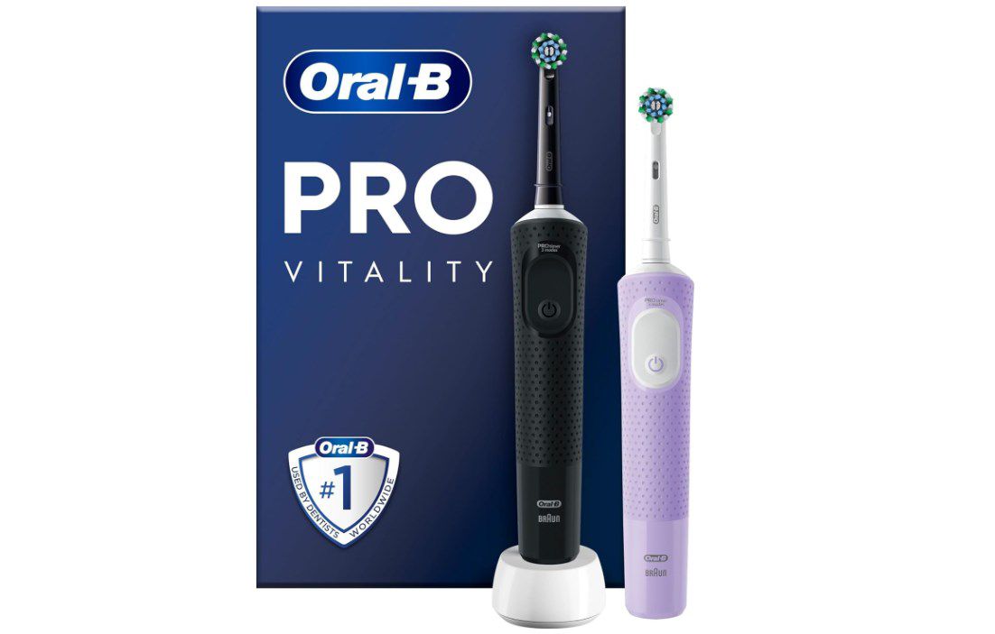 🦷 Doppelpack Oral B Vitality Pro Elektrische Zahnbürste für 34,99€ (statt 40€)