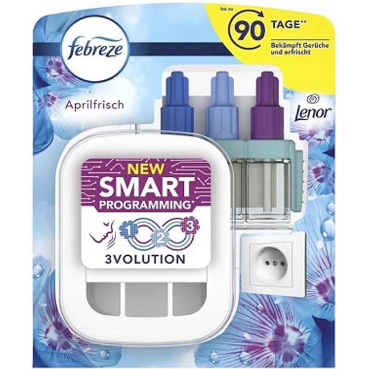 2x Febreze 3Volution Duftstecker (20 ml) Lenor Aprilfrisch für 9,98€ (statt 15€)