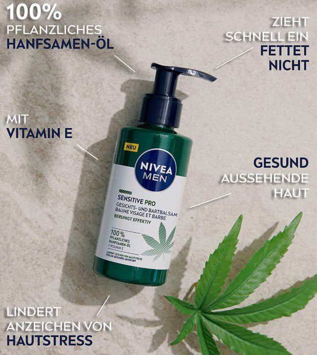 NIVEA MEN Sensitive Pro Gesichts  und Bartbalsam 150ml für 7,15€ (statt 12€)