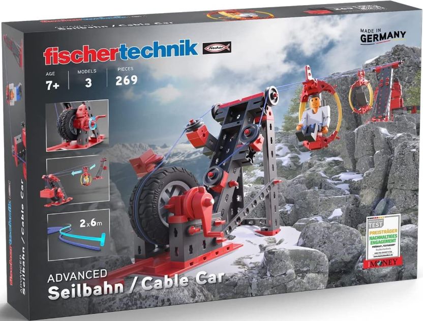 fischertechnik Seilbahn Baukasten für 29,90€ (statt 43€)