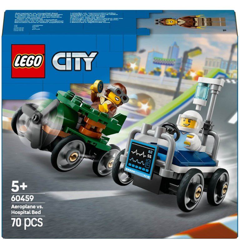 LEGO 60459 City Flugzeug vs. Krankenhausbett Bauset für 6,99€ (statt 10€)