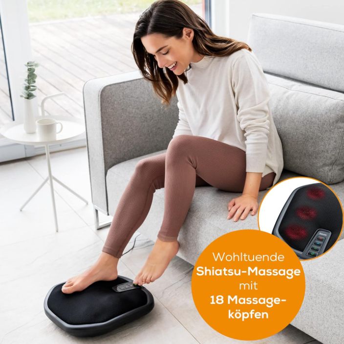 Beurer FM 70 Shiatsu Fuß & Rückenmassagegerät + Wärme für 49,99€ (statt 58€)