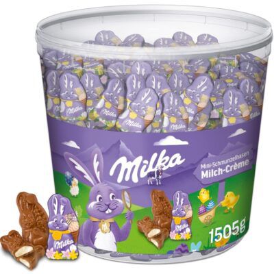 🐰 1,5kg Milka Mini Schmunzelhasen für 37€ (statt 45€)