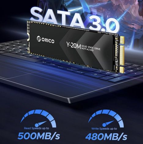 ORICO Y20M   2TB M.2 2280 SATA SSD für 88,39€ (statt 106€)