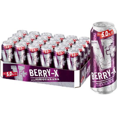 VELTINS V+ Berry-X Biermischgetränk 24 x 0,5 Liter ab 15,97€ (statt 24€)