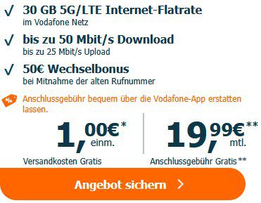 😱 WOW! Xiaomi Redmi Note 14 Pro+ für 1€ + VF 30GB 5G Flat für 19,99€ mtl + 90€ Bonus