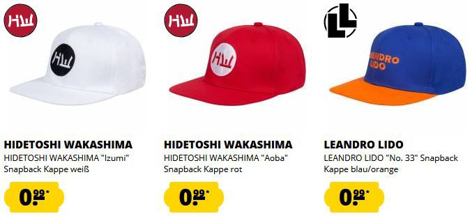 🧢 SportSpar: Baseball Caps nur 0,99€ zzgl. Versand   14Designs zur Auswahl!