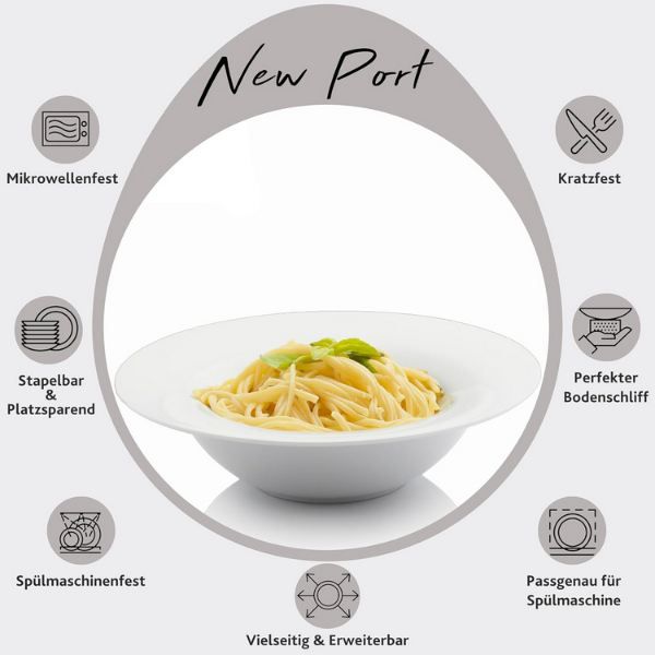 🍝 Sänger New Port Pastateller, 4 tlg. für 29,98€ (statt 45€)