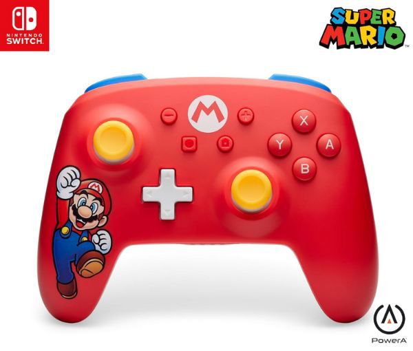 🎮 Power A Kabelloser Mario Controller für Nintendo Switch für 24,99€ (statt 42€)