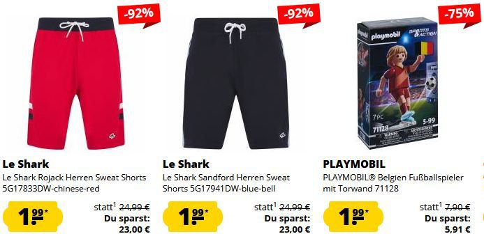 😱🔥 Krasse Preise! SportSpar Restgrößen Fixpreis Sale   Jedes Teil nur 1,99€ zzgl. Versand!