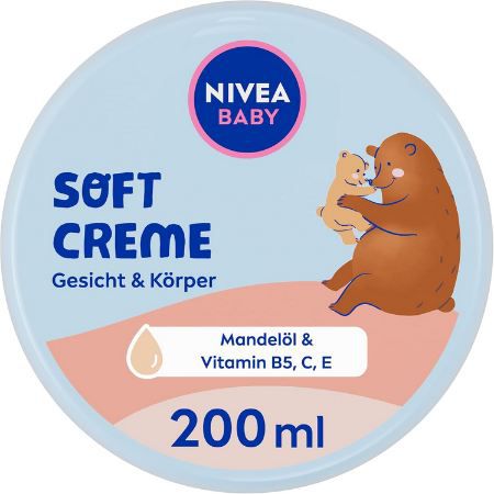 🧴 NIVEA BABY Soft Pflegecreme mit Mandelöl & Vitaminen ab 2,39€ (statt 4€)