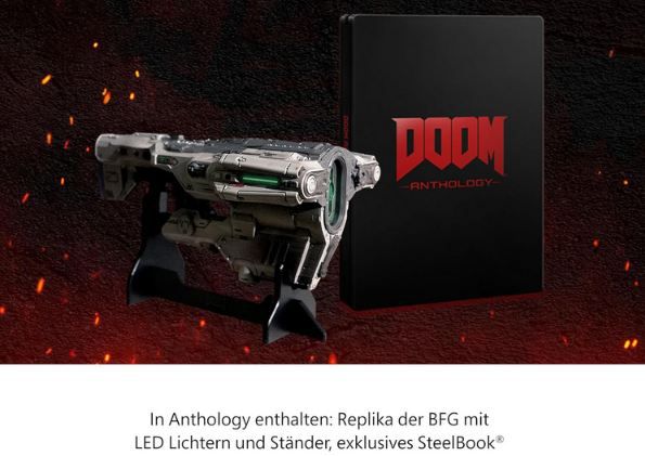 🎮 DOOM Anthology mit Blaster   PlayStation (PS4 & PS5) für 49,48€ (statt 70€)