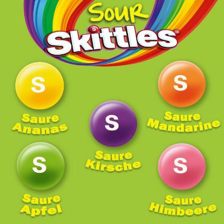 🍬 2,04Kg (!) Skittles Crazy Sours Kaubonbons ab 17,14€ (statt 21€)