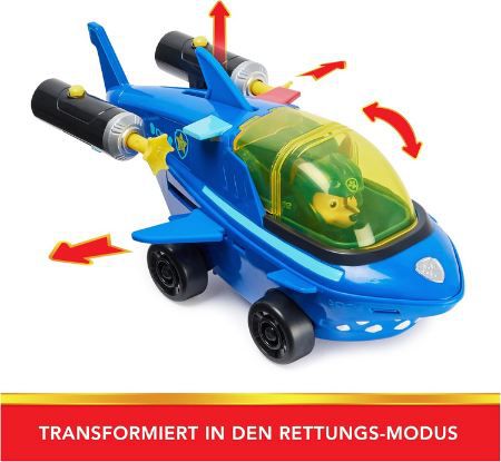 🐶 PAW Patrol Aqua Pups Spielzeugauto im Hai Design + Figur für 14,51€ (statt 22€)