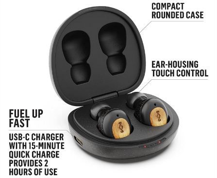 🎶 House of Marley True Wireless Champion In Ear Buds für 39,99€ (statt 65€)