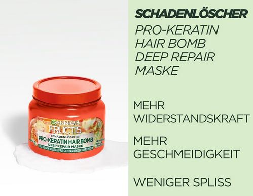 Garnier Pro Keratin Hair Bomb ab 3,39€ (statt 5€)