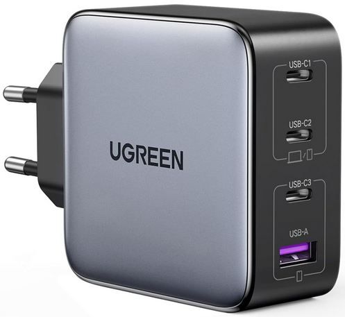 🔌 UGREEN Nexode 4 Port USB C/A 100W Ladegerät für 39,88€ (statt 60€)