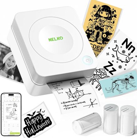 Nelko PM230 Mini Thermodrucker mit 3 Rollen für 16,96€ (statt 36€)