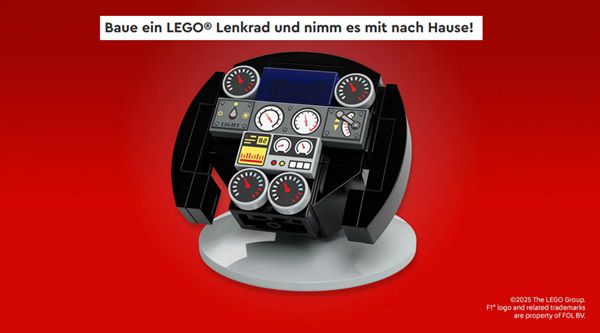 Gratis: LEGO Lenkrad bei Bauaktion in LEGO® Stores am 12. & 13.3.