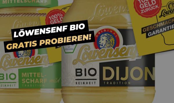 Bio Löwensenf gratis ausprobieren