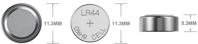 40x LR44 1.5V Alkaline Knopfzelle Batterien für 5,59€ (statt 8€)