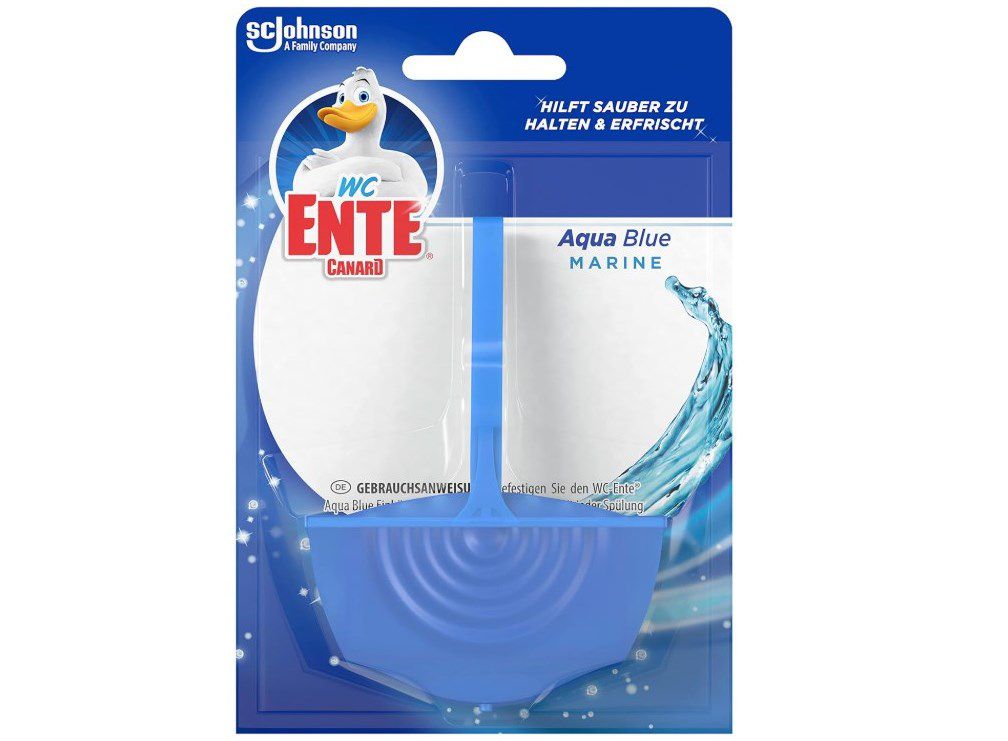 WC Ente WC Stein Aqua Blue Marine für 0,84€ (statt 1,25€)