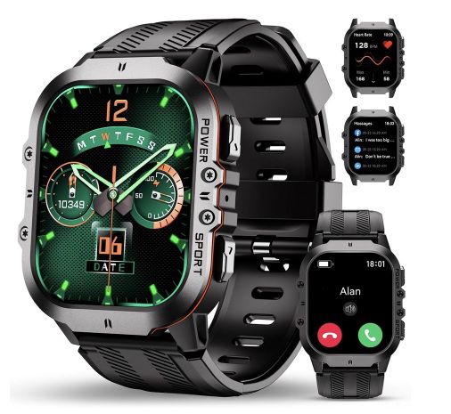 OUKITEL BT20 Smartwatch mit AMOLED für 23,99€ (statt 33€)