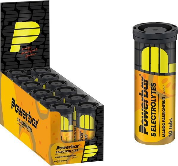 12 x 10er Pack Powerbar 5 Electrolytes Mango Passionfruit ab 39,42€ (statt 54€)